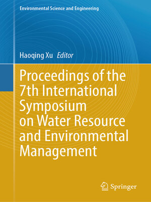 cover image of Proceedings of the 7th International Symposium on Water Resource and Environmental Management